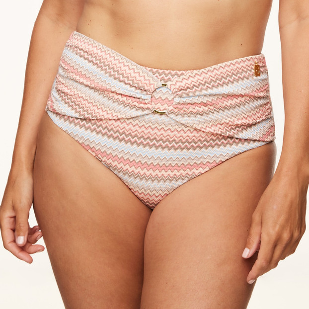 Annadiva Swim Summer Bay High Waist Bikinibroekje Aqua