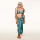Annadiva Swim Frozen Waters Wikkelrok Ice