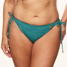 Annadiva Swim Chinese Fan Strikbroekje Aqua