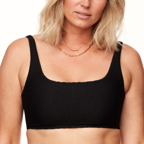 Annadiva Swim The Hills Bralette Bikinitop Black