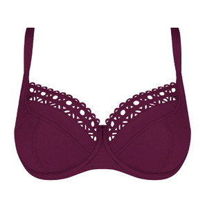Lise Charmel Badmode Ajourage Couture Beugel Bikinitop Ajourage Prune