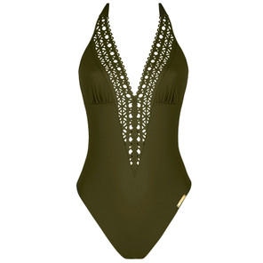 Lise Charmel Badmode Ajourage Couture Halter Badpak Avocat