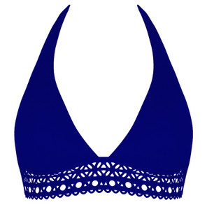 Lise Charmel Badmode Ajourage Couture Halter Bikinitop Outremer