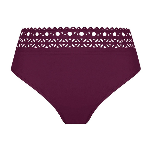 Lise Charmel Badmode Ajourage Couture Hoog Bikinibroekje Ajourage Prune