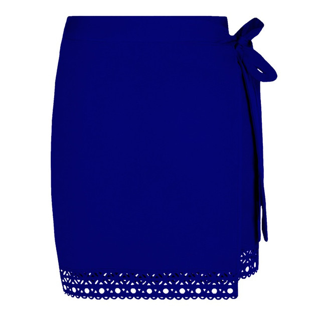 Lise Charmel Badmode Ajourage Couture Wikkelrok Outremer