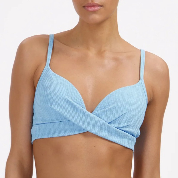 Beachlife Alaskan Blue Twist Bikinitop