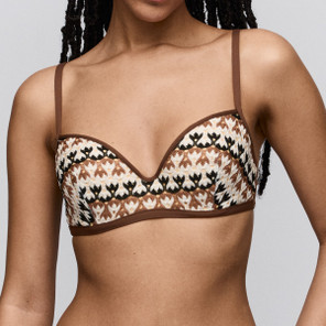 Sarda Swim Biles Plunge Bikinitop Sand