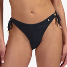 Beachlife Black Embroidery Strikbroekje