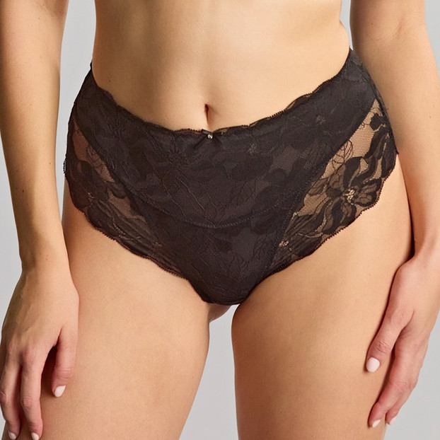 Panache Evangeline Tailleslip Black