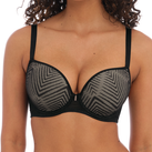 Freya Tailored Plunge BH Black