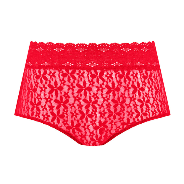 Wacoal Halo Lace Tailleslip Equestrian Red