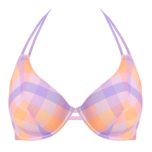 Freya Swim Harbour Island Halter Bikinitop Sorbet
