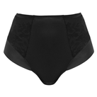 Fantasie Illusion Hoge Slip Black