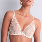 Aubade Iconic Calypso Plunge BH Dune