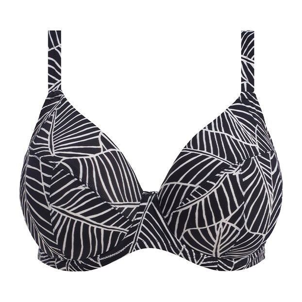 Elomi Swim Kata Beach Plunge Bikinitop Black