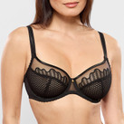 Empreinte Luna Balconette BH Noir