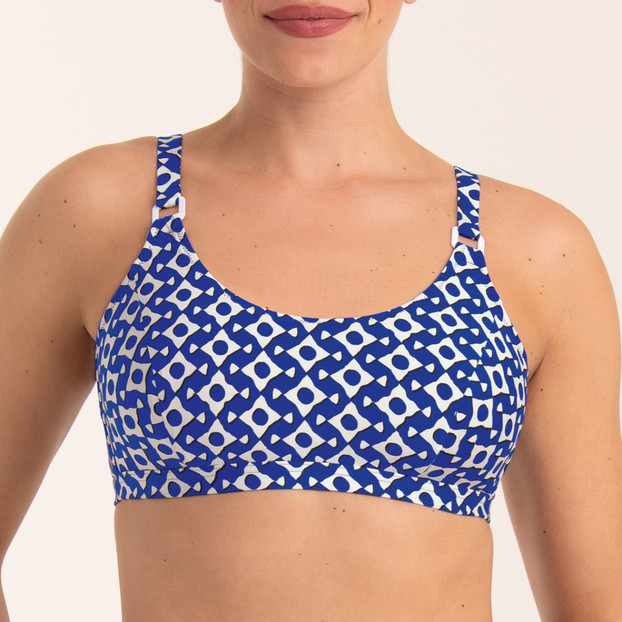 Anita Care Swim Blue Eyes Prothese Bikinitop Ocean Blue