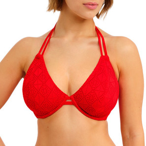 Freya Swim Nomad Nights Halter Bikinitop Lava