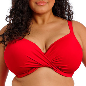 Elomi Swim Plain Sailing Plunge Bikinitop Lava
