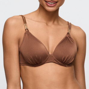 Marie Jo Swim Hello Sunset Hartvorm Bikinitop Sepia