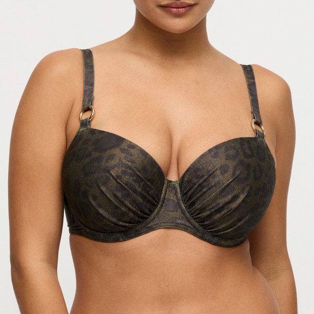Primadonna Swim Ratjada Voorgevormde Balconette Bikinitop Jungle Jaguar