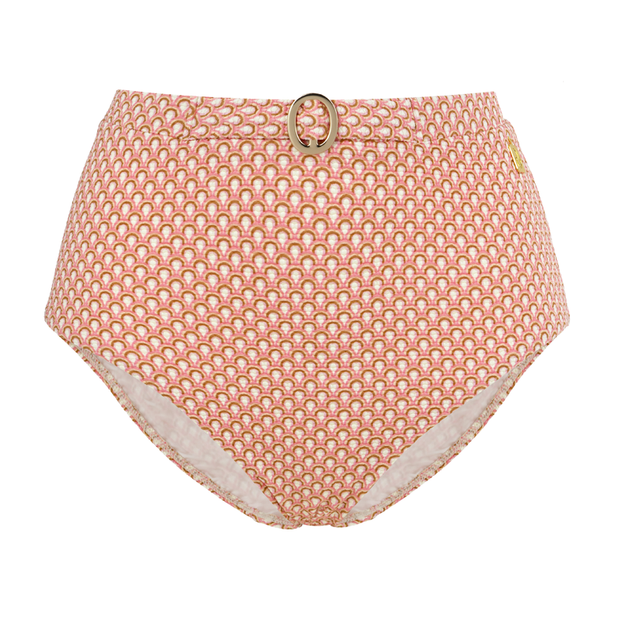 Annadiva Swim Seventies High Waist Bikinibroekje Blush