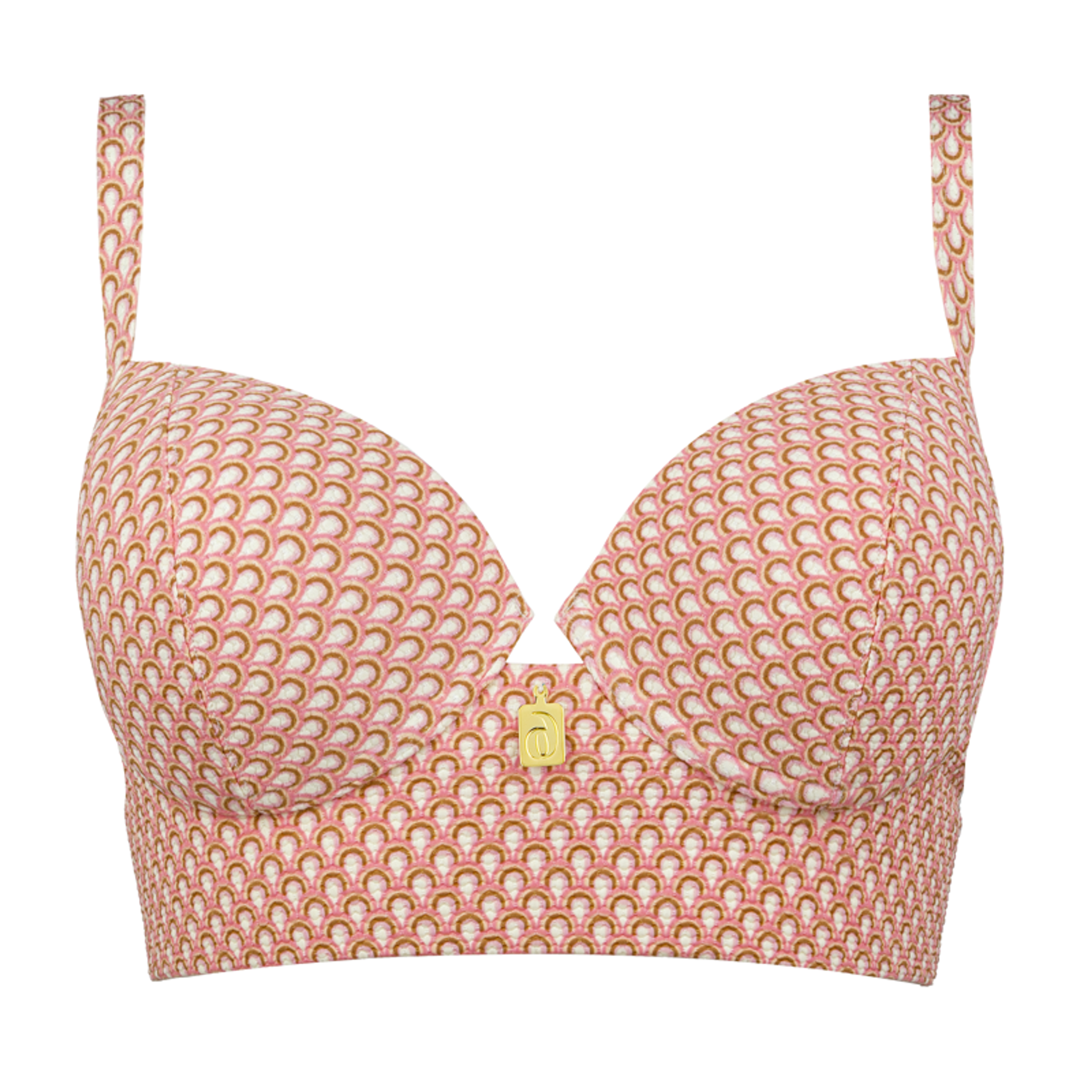 Seventies Longline Bikinitop
