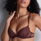 Aubade Sheer Emotion Push-up BH Sepia
