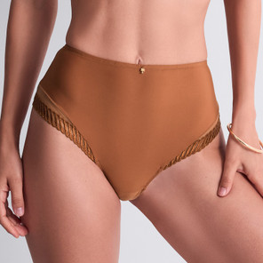 Aubade Sheer Emotion Tailleslip Honey