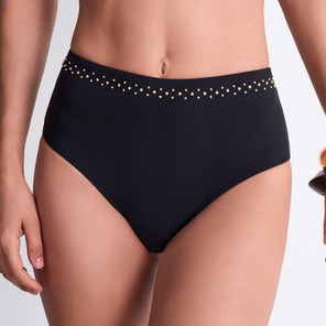 Aubade Badmode Summer Stars Hoog Bikinibroekje Black