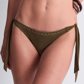 Aubade Badmode Summer Stars Strikbroekje Khaki