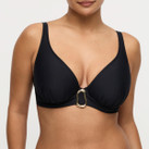 Primadonna Swim Uvita Plunge Bikinitop Zwart