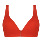 Fiery Red Padded Bikinitop