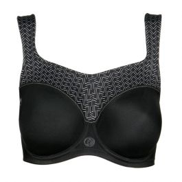 Marie Jo Action Arrow Sport BH Hoog Model Zwart Bestel online bij Annadiva