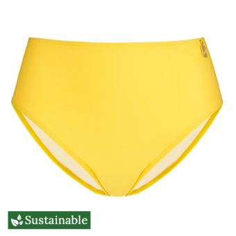 Plain Hoog Bikinibroekje