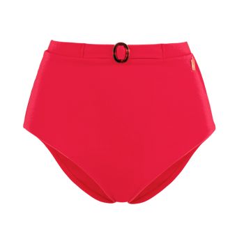 Cherry Pink High Waist Bikinibroekje