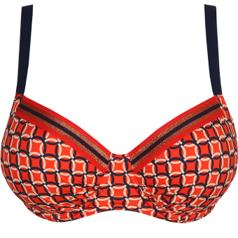 Albenga Voorgevormde Balconette Bikinitop