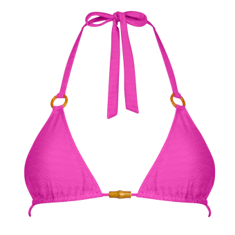 Bamboo Solids Triangle Bikinitop