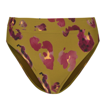 Painted Animal High Waist Bikinibroekje