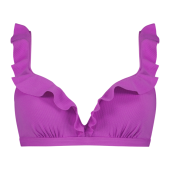 Purple Flash Plunge Bikinitop