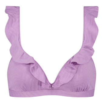 Purple Swirl Plunge Bikinitop