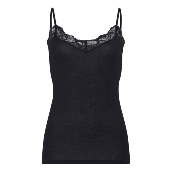 Woolen Lace Spaghetti Top