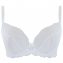 Panache Ana Plunge BH White