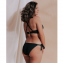 Annadiva Swim Smocky Plunge Bikinitop Black