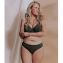Annadiva Swim Snake Voorgevormde Balconette Bikinitop Olive
