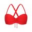 Beachlife Chinese Red Multiway Bikinitop