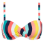 Beachlife Candy Stripe Multiway Bikinitop