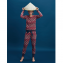 Charlie Choe Namaste Pyjamashirt Met Lange Mouwen Faded Red