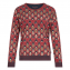 Charlie Choe Namaste Pyjamashirt Met Lange Mouwen Faded Red