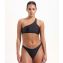 Beachlife Dark Grey High Brazilian Bikinibroekje